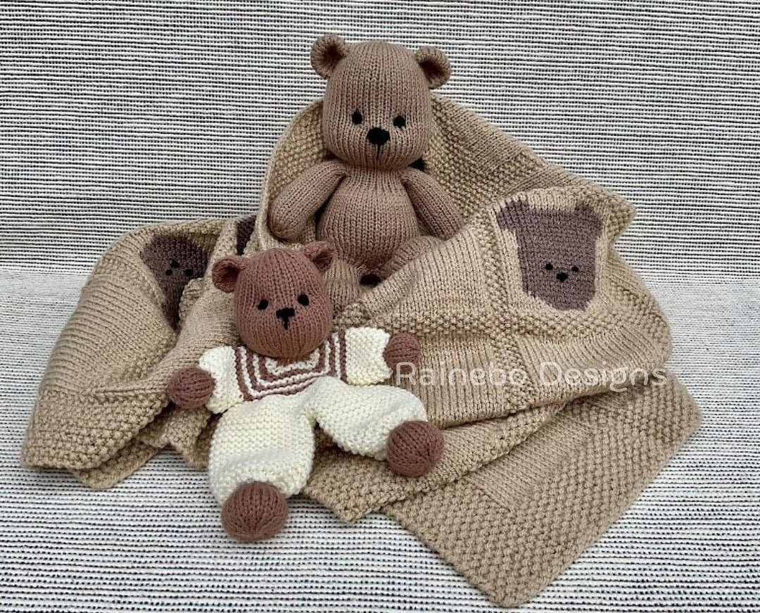 Bundle Bear Baby Gifts Knitting Pattern