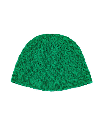 Lattice Cable Beanie Knitting Pattern