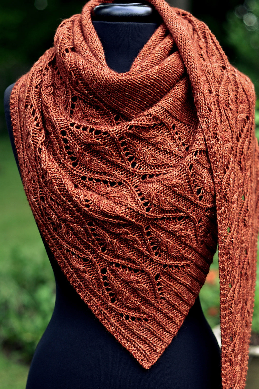 Tendrilly Knitting Pattern