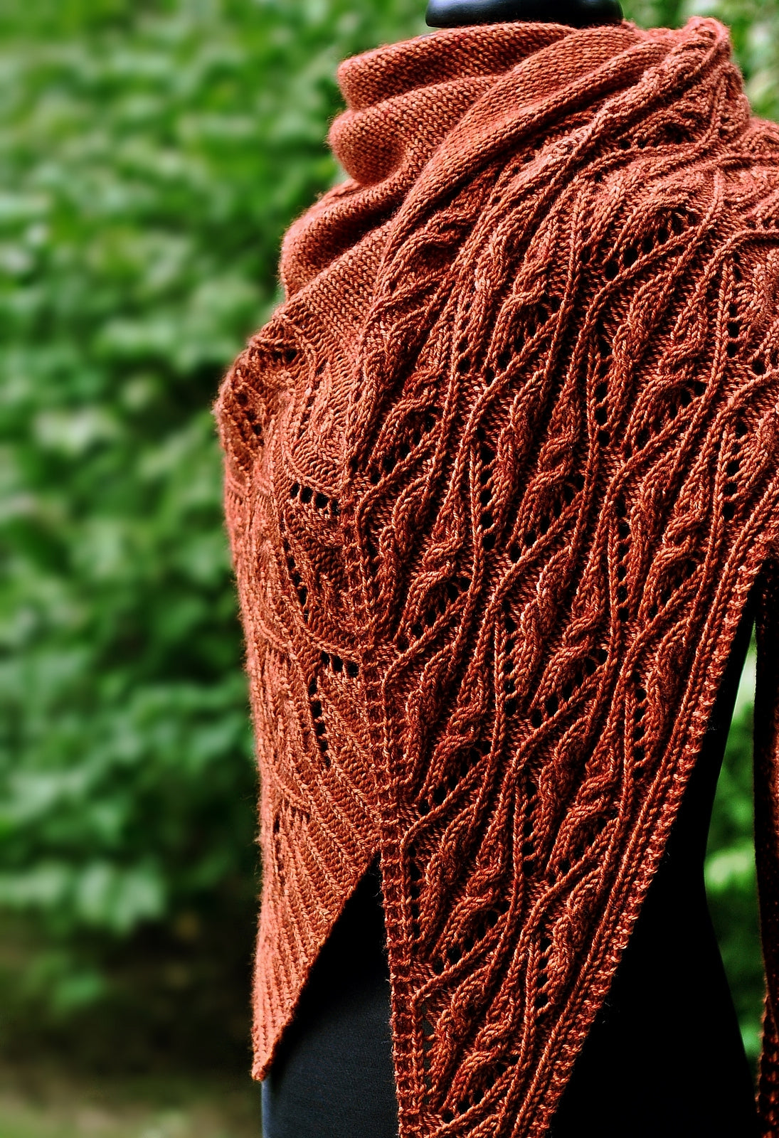 Tendrilly Knitting Pattern