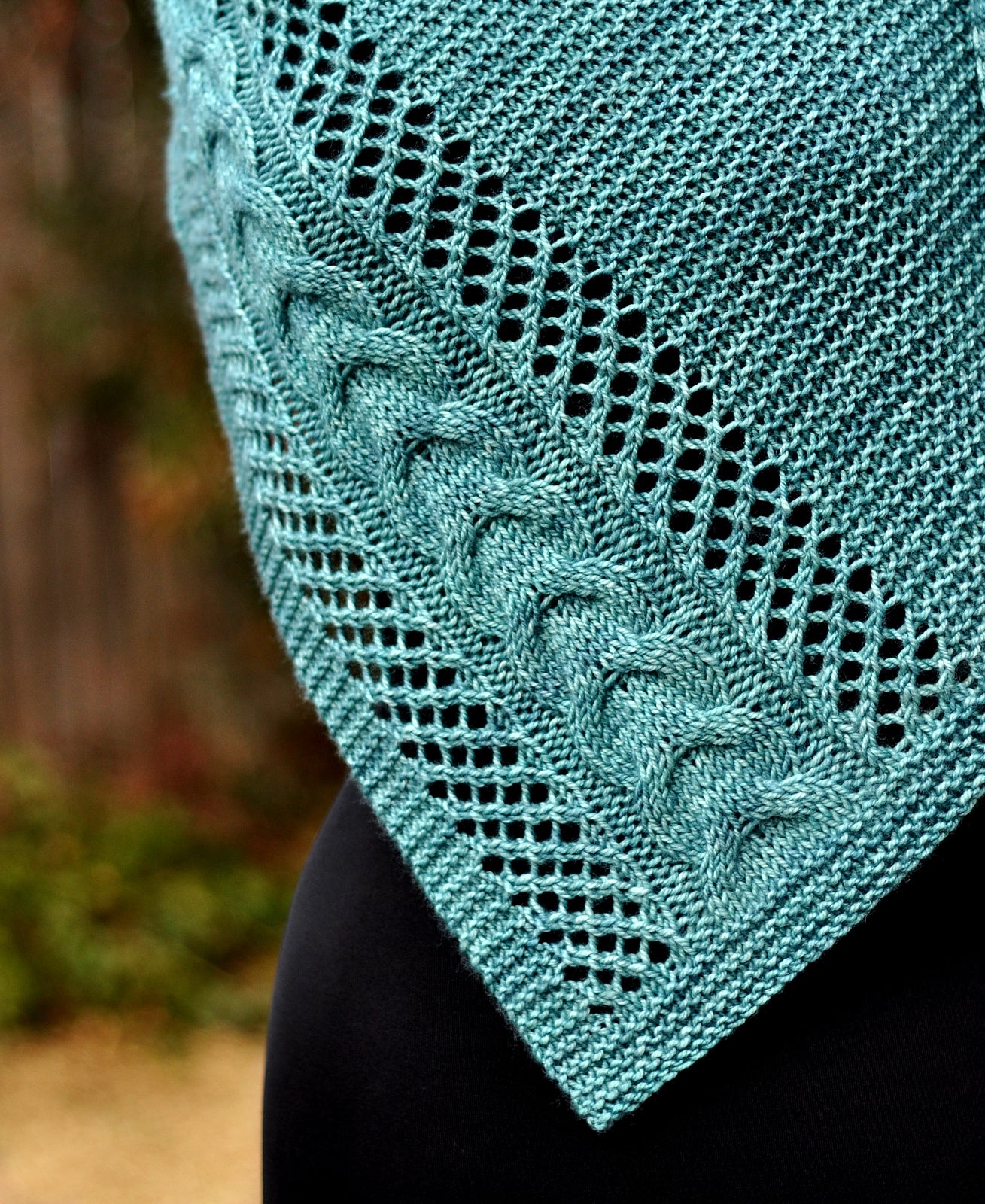Anisah shawl Knitting Pattern