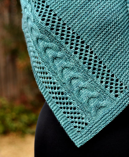 Anisah shawl Knitting Pattern