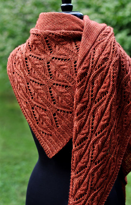 Tendrilly Knitting Pattern