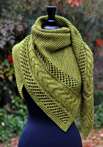 Anisah shawl Knitting Pattern