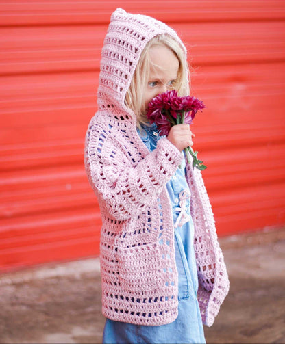 Kids Hexagon Cardigan Crochet Pattern