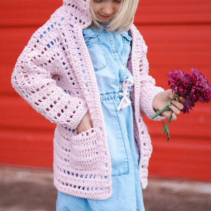 Kids Hexagon Cardigan Crochet Pattern