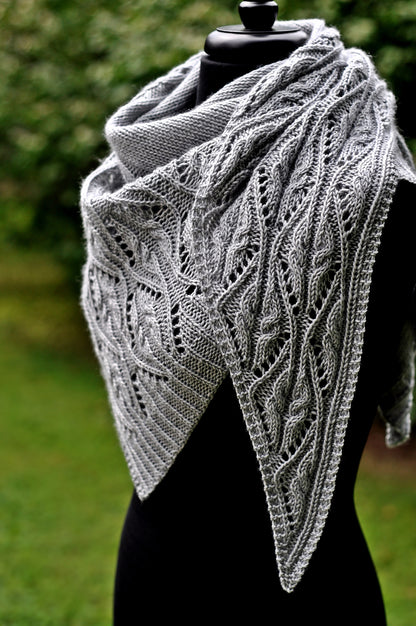 Tendrilly Knitting Pattern
