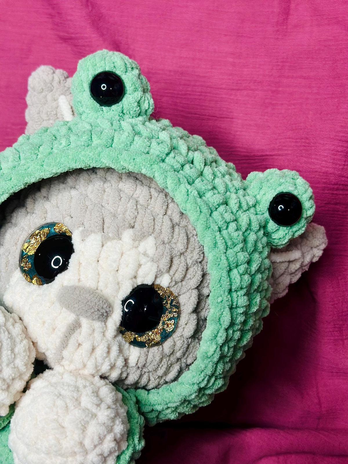 Patch & Puddles Cat Crochet Pattern