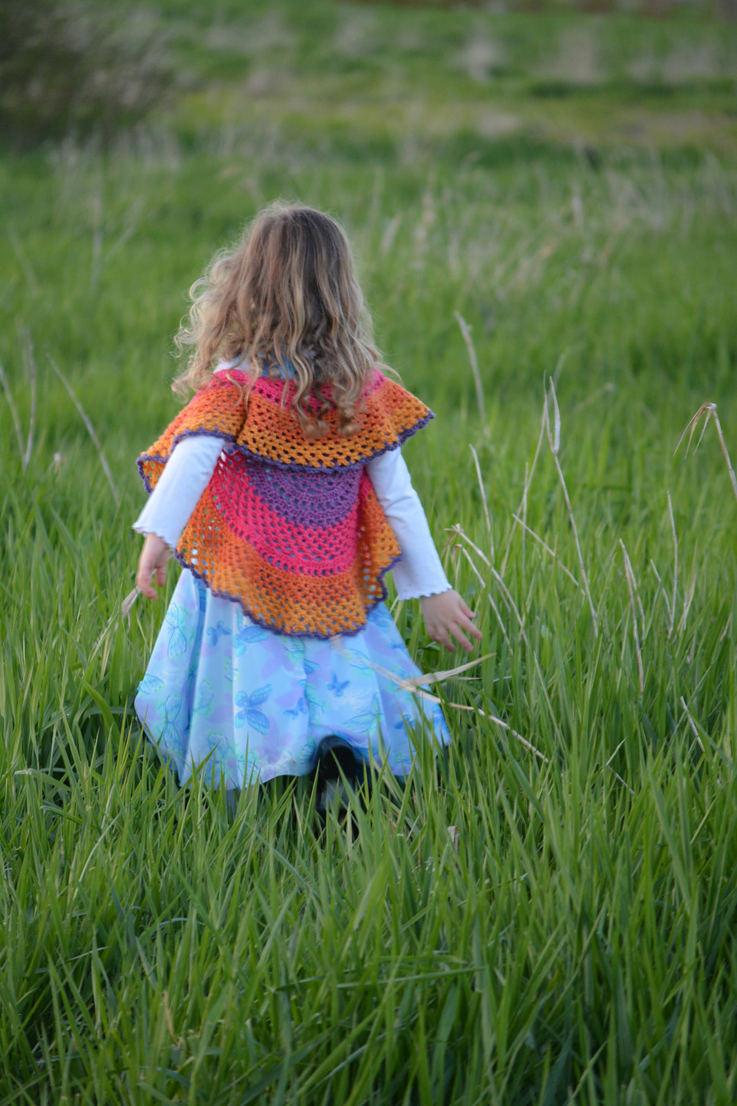 Ring Around the Rosie Vest Crochet Pattern