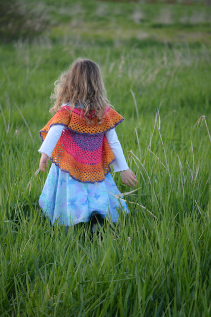 Ring Around the Rosie Vest Crochet Pattern