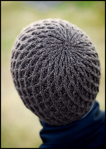 Lattice Cable Beanie Knitting Pattern