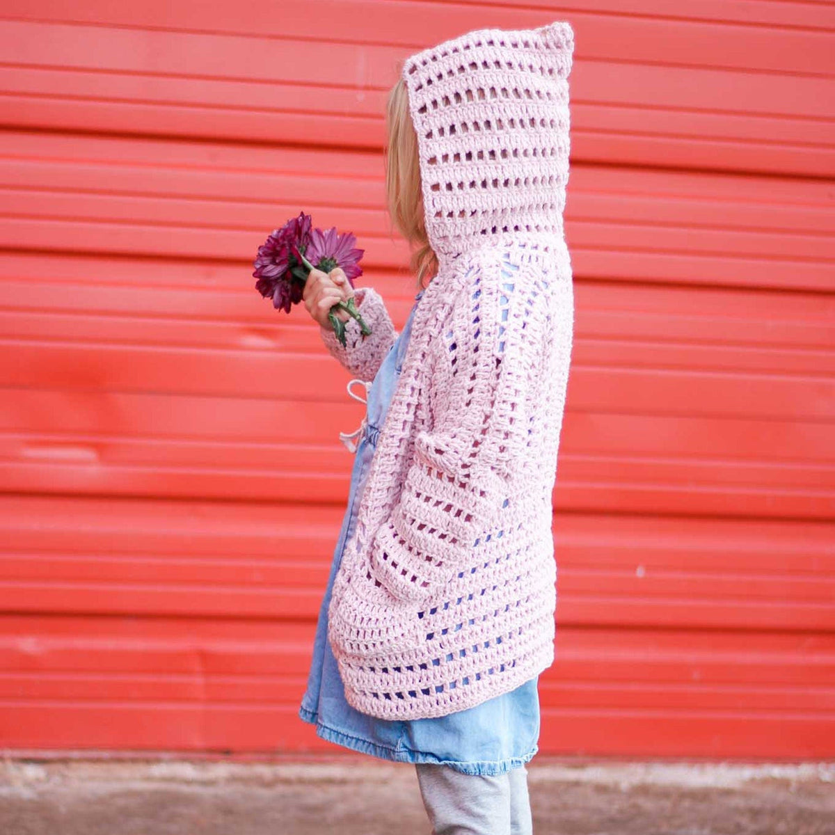 Kids Hexagon Cardigan Crochet Pattern