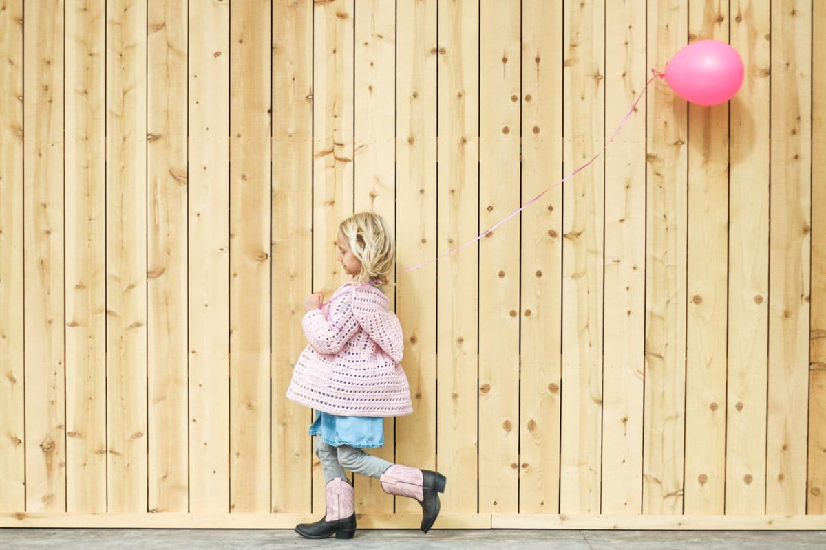 Kids Hexagon Cardigan Crochet Pattern