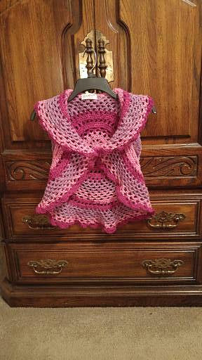 Ring Around the Rosie Vest Crochet Pattern