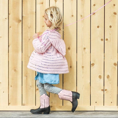 Kids Hexagon Cardigan Crochet Pattern