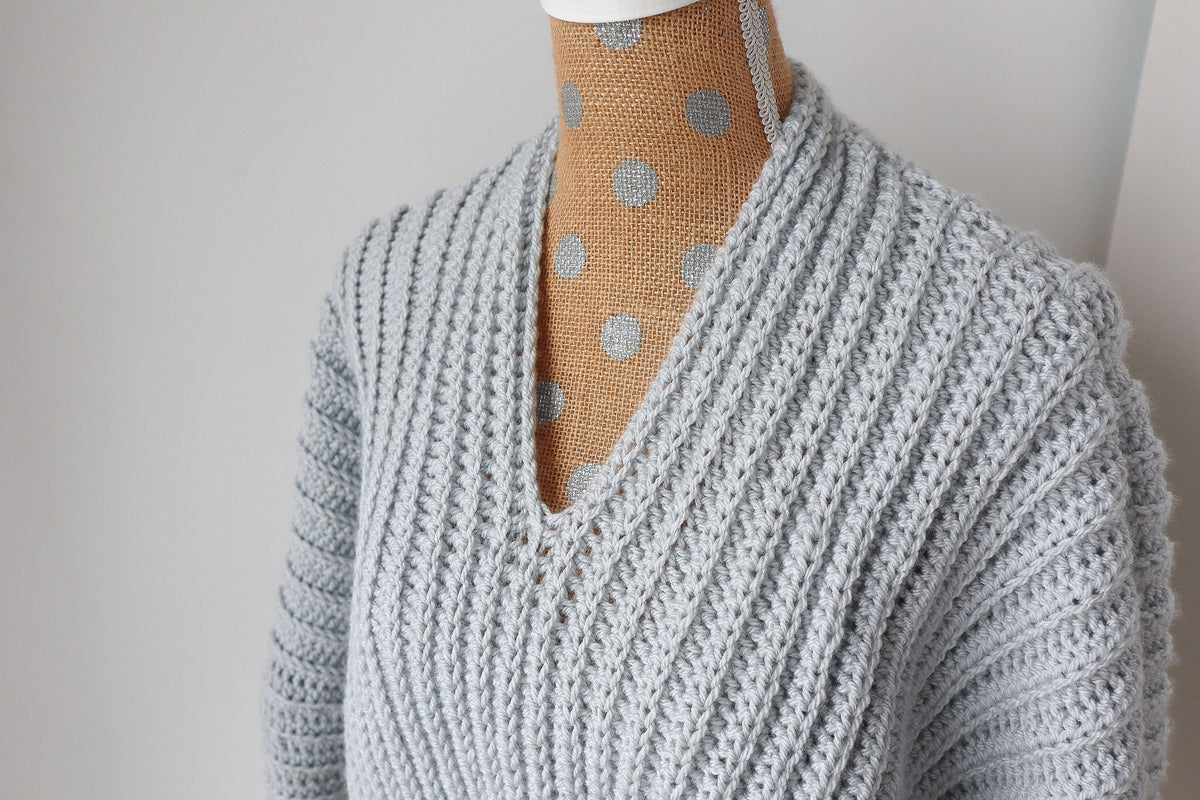 Super Slouchy Sweater Crochet Pattern