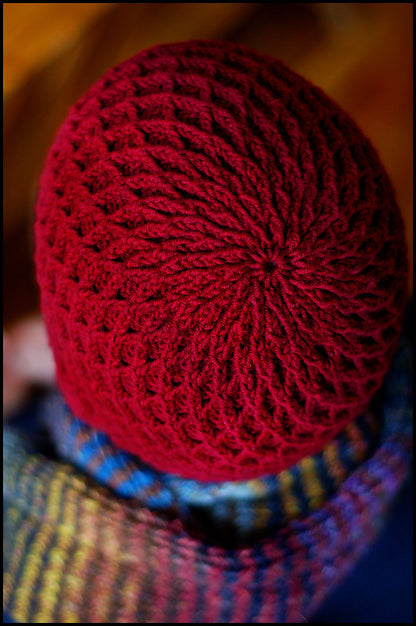 Lattice Cable Beanie Knitting Pattern
