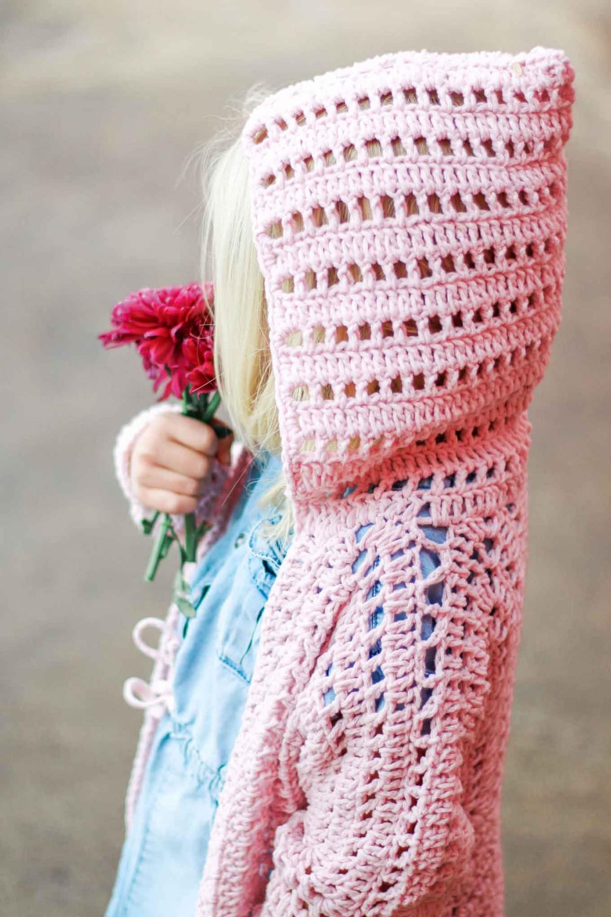 Kids Hexagon Cardigan Crochet Pattern