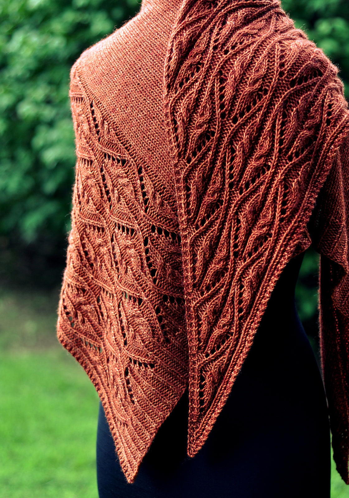 Tendrilly Knitting Pattern