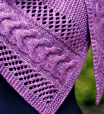 Anisah shawl Knitting Pattern